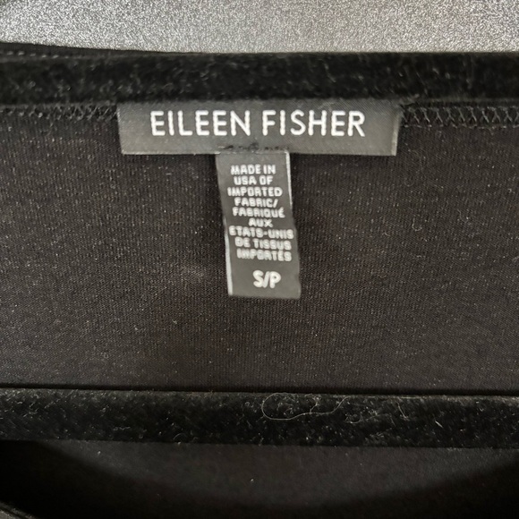 Eileen Fisher Soft Black Tunic Dress - size S - Picture 2 of 6